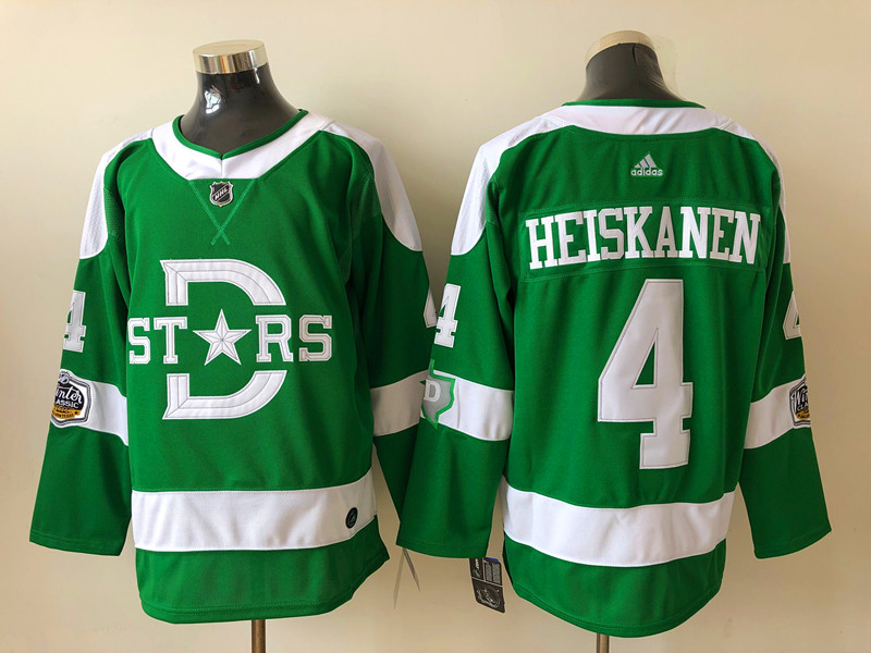 Men's Dallas Stars Miro Heiskanen #4 Green Breakaway Jersey